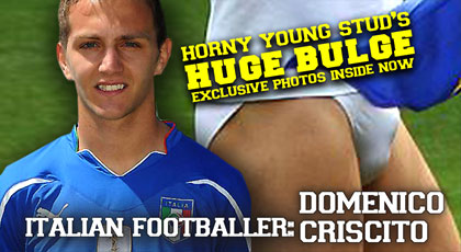 Domenico Criscito bulge exposed