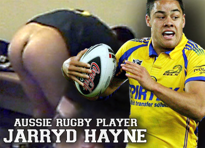 Jarryd Hayne - exposed arse