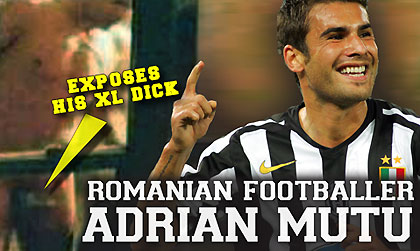 Adrian Mutu's big cock