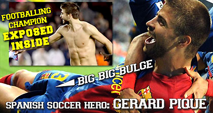 Gerard Pique - Spanish hot footballer